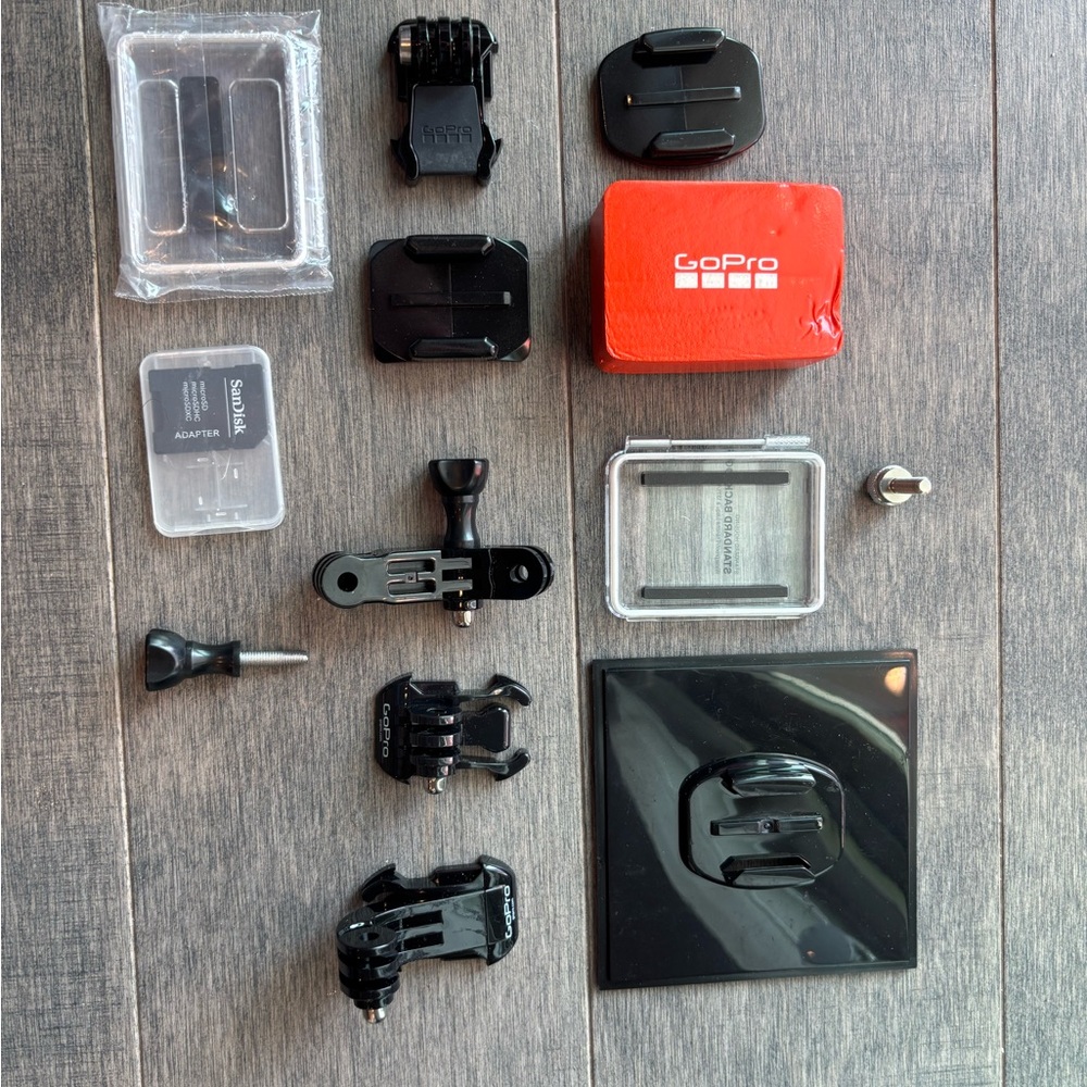GoPro Camera in Dark Gray With Accessories - Picture 9 of 9